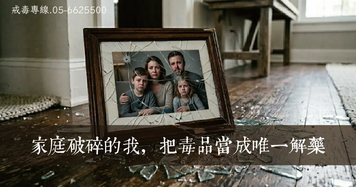 破碎家庭成為生命重擔，唯有毒品給他一絲慰藉，吸毒是唯一解答嗎？